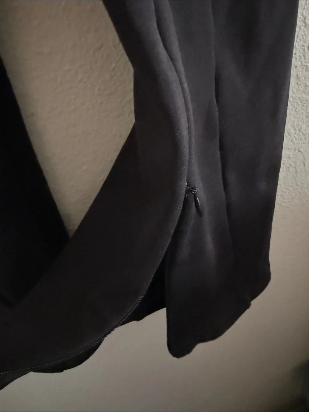Alo Yoga Zip It Flare Legging Pant Black High Rise Sculpting